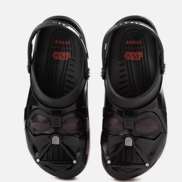 Star Wars™ Crocs Darth Vader Classic Clog - Black Men\'s Size 8 (211774-90H) main image 6